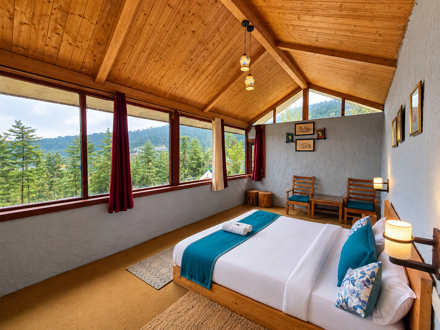Bedroom 2, Daak Bangla Retreat, Shimla