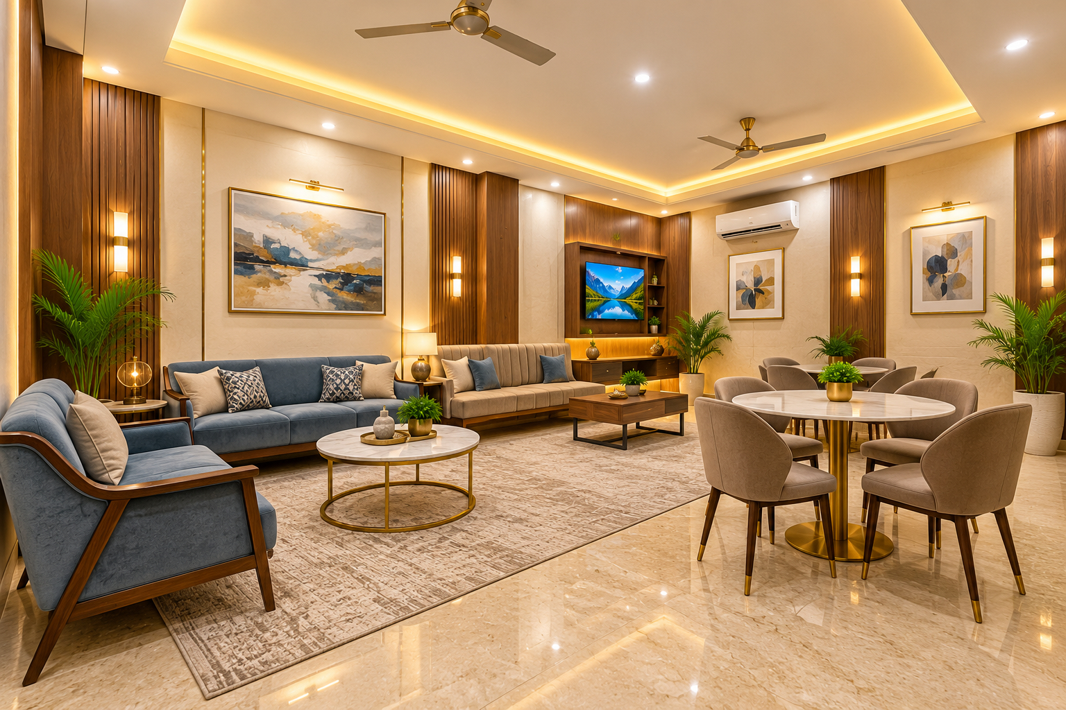 Public Area 2, Airport Hotel Square Plaza Delhi, Delhi