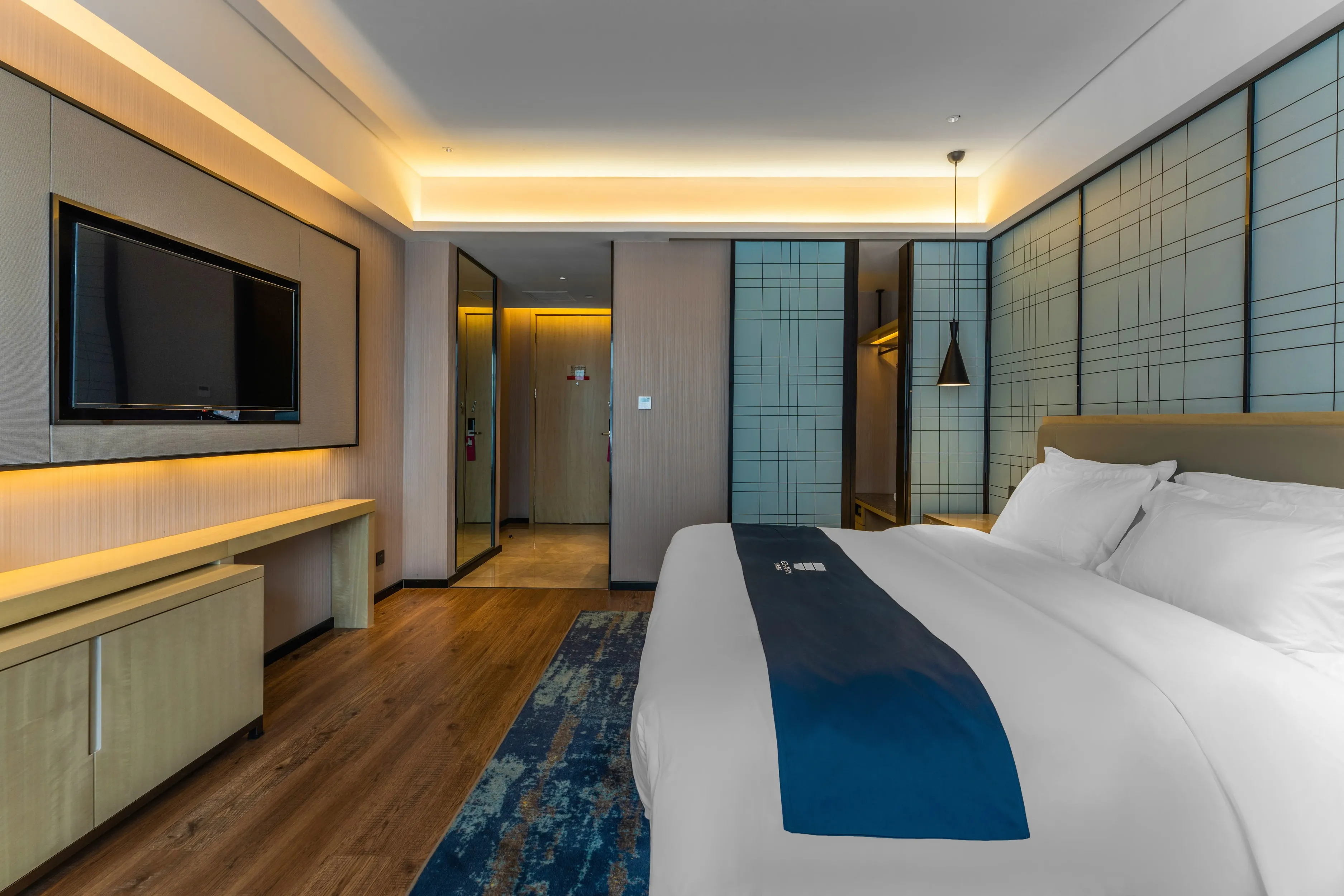Bedroom, Yi Shang Hotel (Danjiangkou Dam Branch), Shiyan