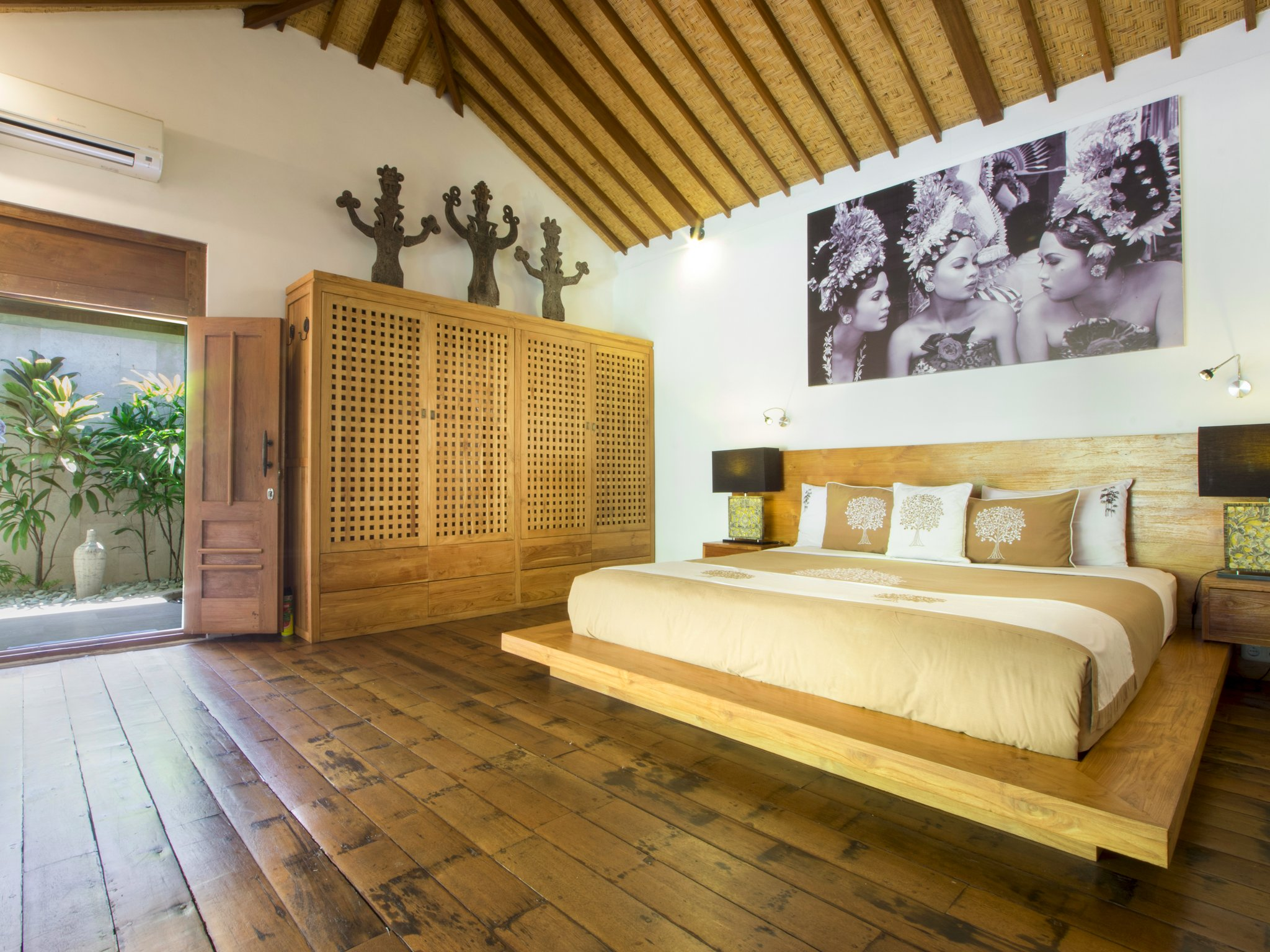 Bedroom, Gorgeous Tropical Home in Seminyak, Badung