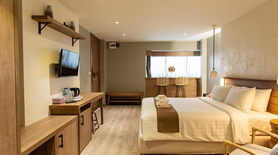 Bedroom 4, Saksiam Lakeside Resort, Sai Noi