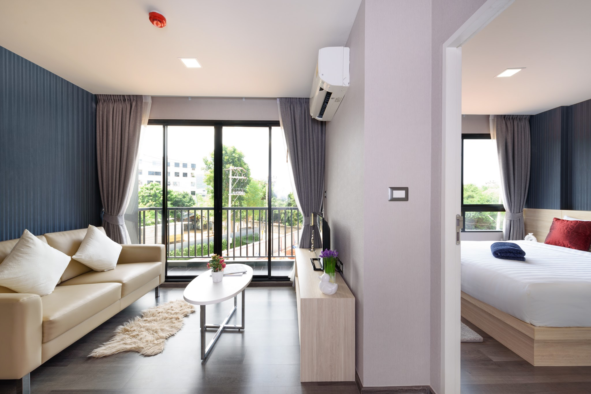 Bedroom, Sakura Residence Sriracha, Muang Chon Buri