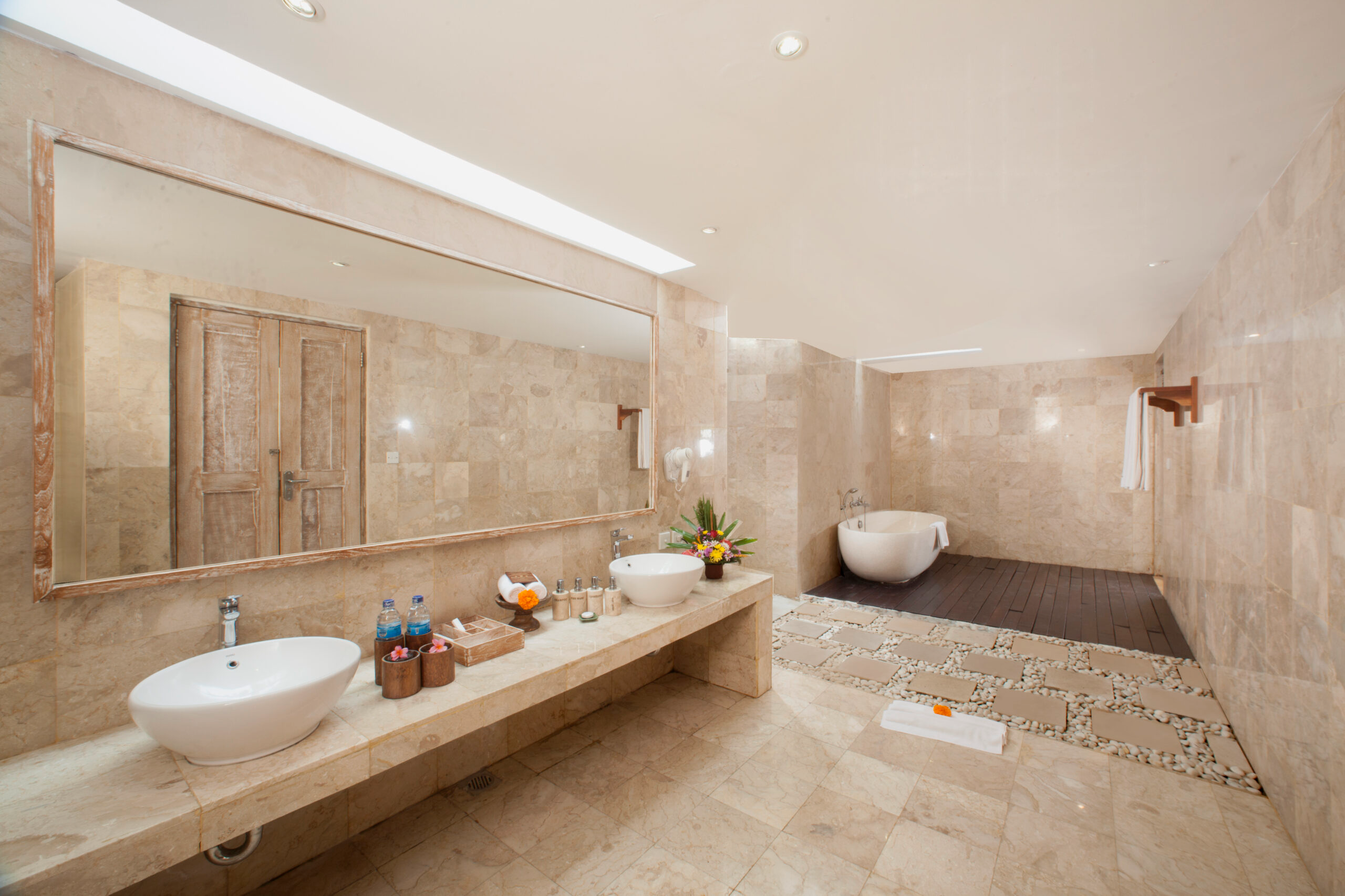 Bathroom, Wonderful 1 BR Private Pool Villa #L206, Gianyar