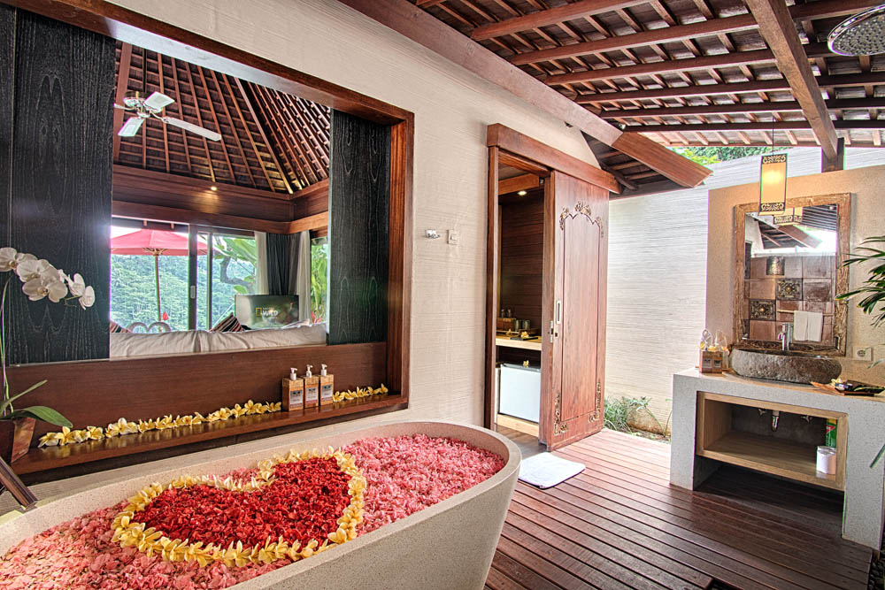 Bathroom, Cozy Deluxe Pool Villa With Valley View #Z157, Gianyar