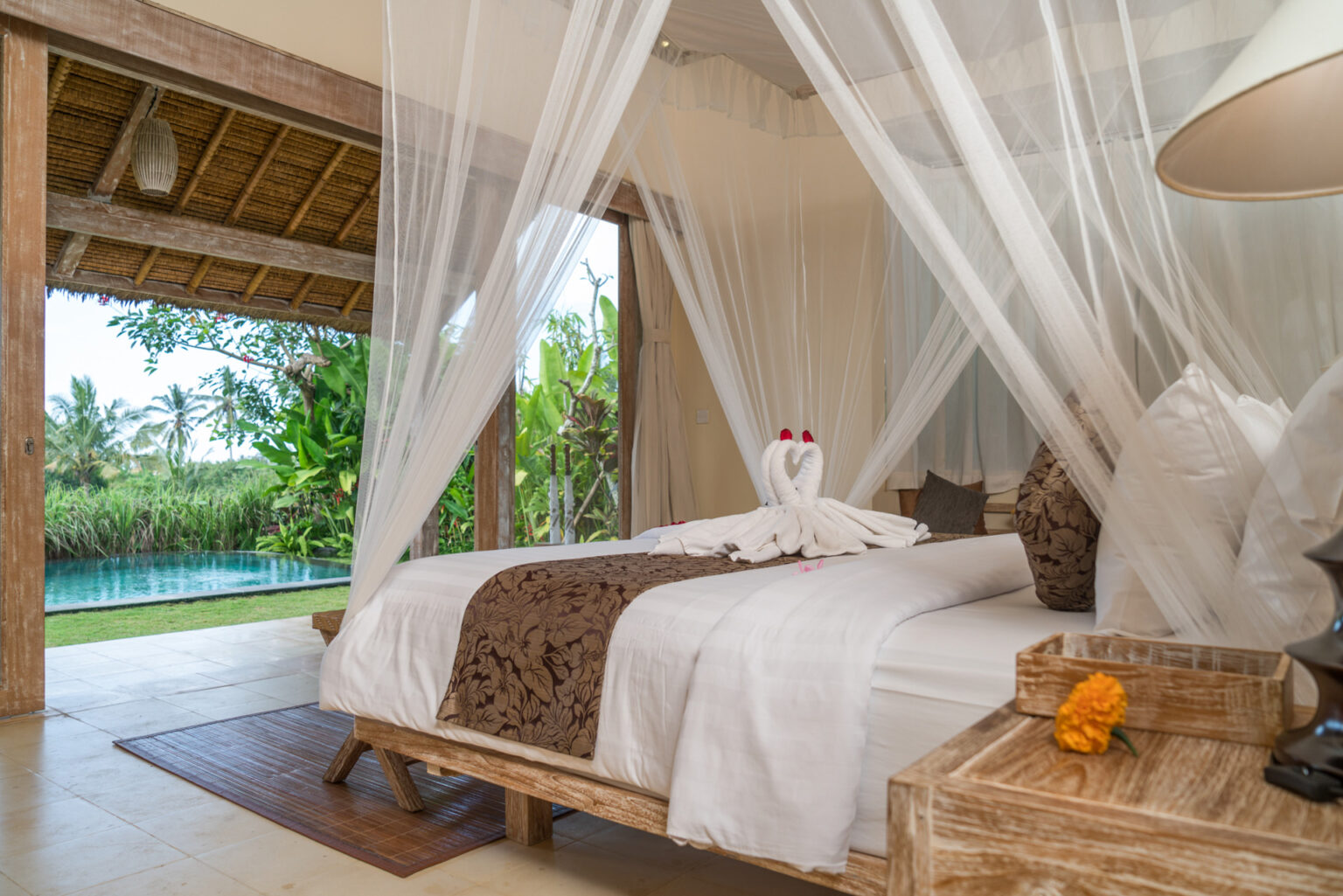 Bedroom, Wonderful 1 BR Private Pool Villa #L206, Gianyar