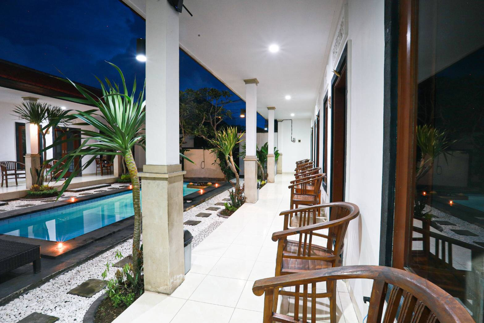 Public Area, Adi Guest House, Badung