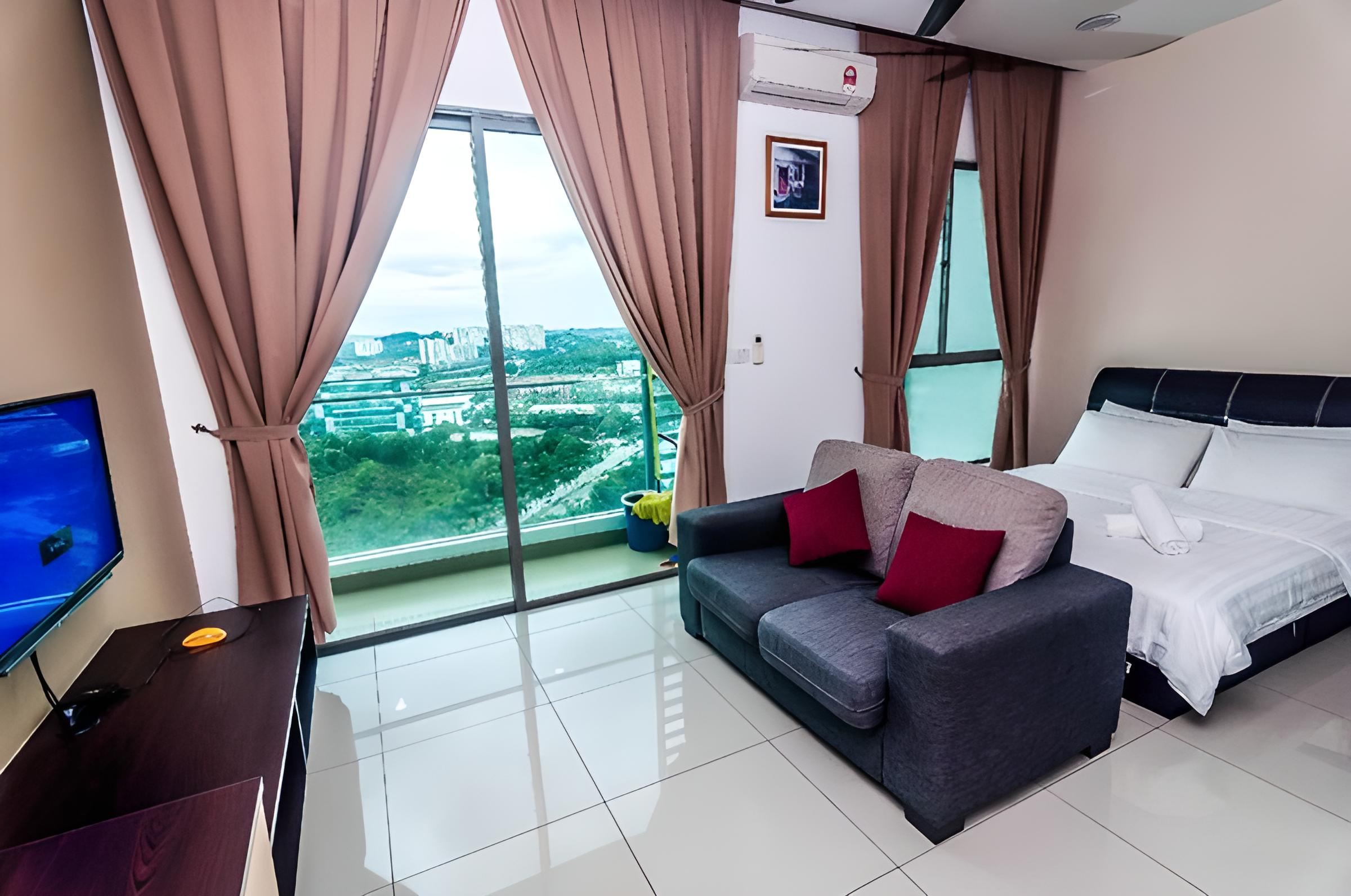 Bedroom 4, Cybersquare Studio Cyberjaya, Sepang