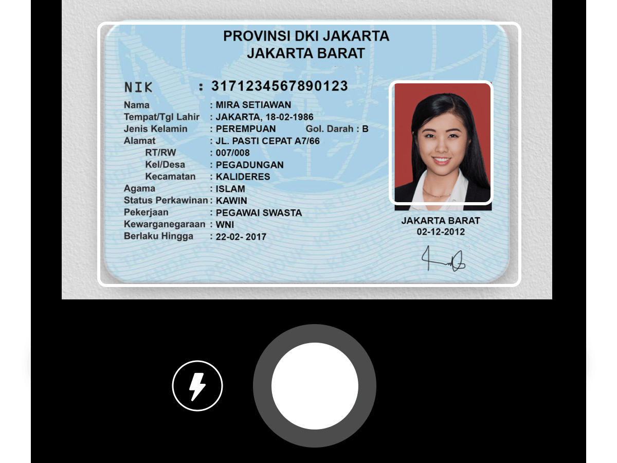 Isi detail KTP untuk memastikan jika kamu sudah terdaftar pada PayLater di Blibli/Indodana Finance.