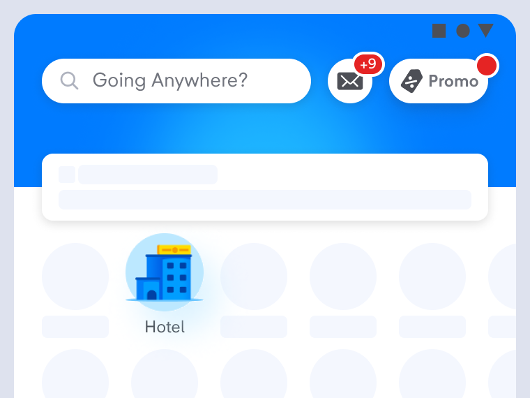 Select the Hotels page from the homepage of the tiket.com app, then search for hotels based on your criteria and needs.
