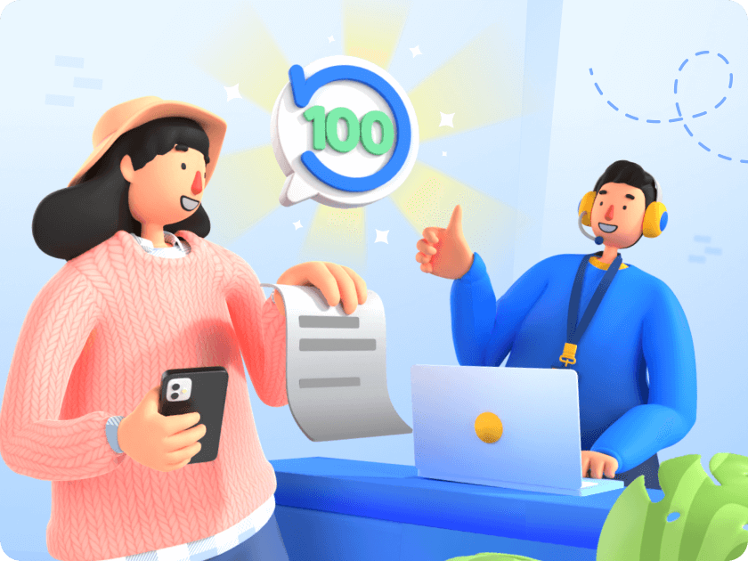 Ajuin refund dari halaman Your Orders di tiket.com paling lambat 24 jam sebelum jadwal penerbanganmu. Bisa ajuin dengan alasan apa pun, lho! 