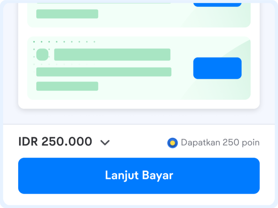 Pilih metode pembayaran dan selesaikan pembayaran sebelum batas waktunya habis.