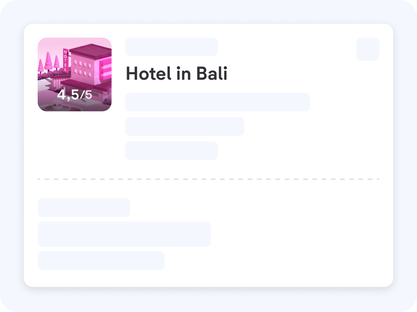 Open the Wishlist page and select the product you want to book. 