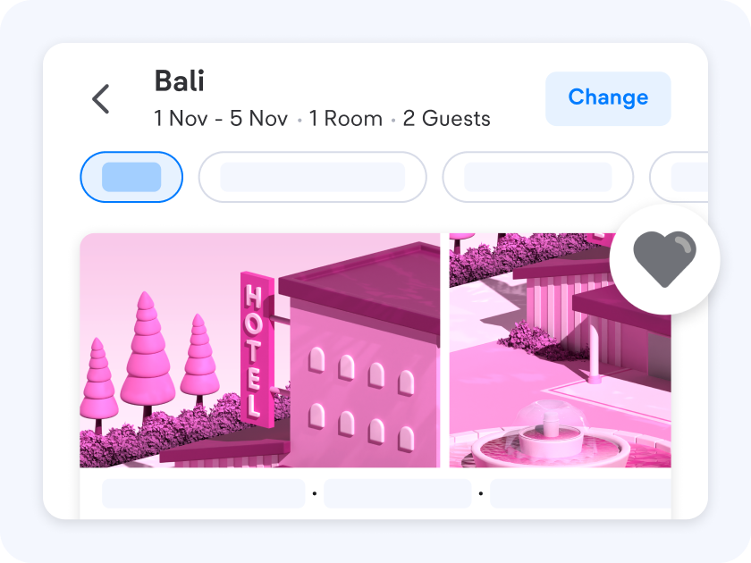 With just a tap, the product will be automatically saved to All Wishlist.