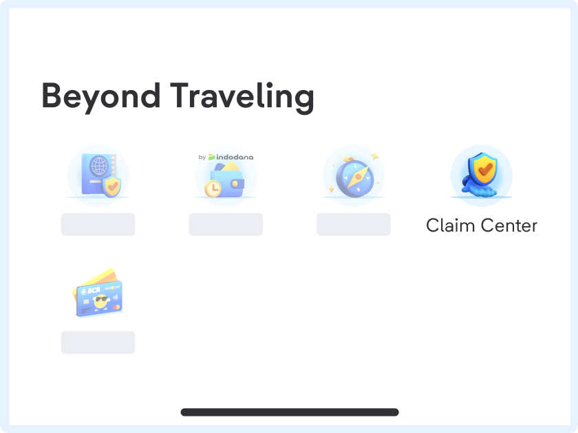 Visit the Claim Center from tiket.com's homepage.
