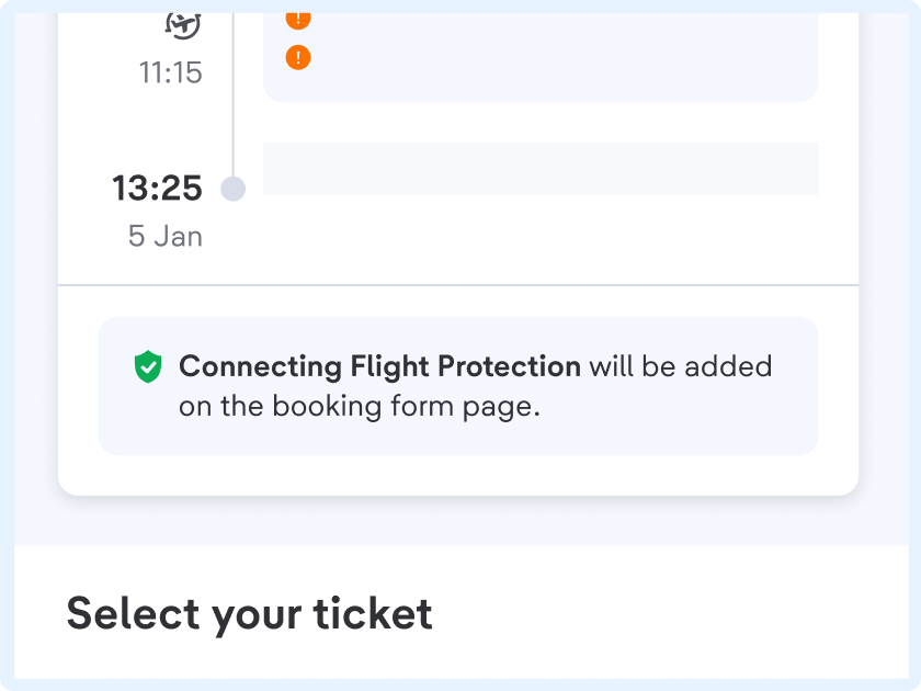 2. Check your flight details
