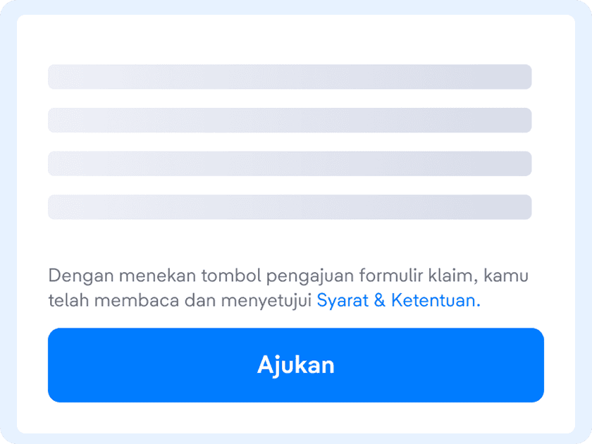 Klaimmu akan dikirimkan ke penyedia asuransi untuk di-review.