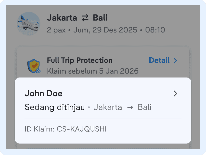 Pilih klaim tertentu yang ingin kamu cek.